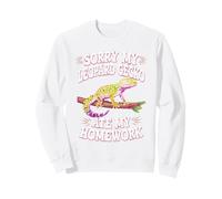 Funny Leopard Gecko Ate My Homework Reptile Lover Sweatshirt