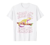 Funny Leopard Gecko Ate My Homework Reptile Lover T-Shirt