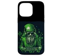 Funny Leprechaun with DJ Booth Costume for Paddy's Day Case for iPhone 14 Pro Max