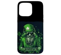 Funny Leprechaun with DJ Booth Costume for Paddy's Day Case for iPhone 15 Pro Max