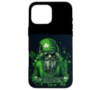 Funny Leprechaun with DJ Booth Costume for Paddy's Day Case for iPhone 16 Pro Max