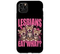 Funny Lesbian Cat Meme LGBTQ Pride Humor For Women And Men Case for iPhone 11 Pro Max