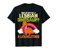 Funny Lesbian LGBT Dinosaur Lesbians LGBQT T-Shirt