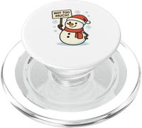 Funny Let It Snow Holiday PopSockets PopGrip for MagSafe