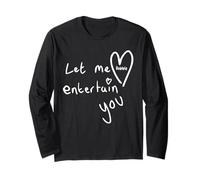 Funny Let Me Entertain You Personalized Name Robbie Meme Long Sleeve T-Shirt