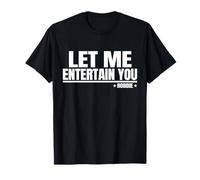 Funny Let Me Entertain You Personalized Name Robbie Meme T-Shirt