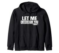Funny Let Me Entertain You Personalized Name Robbie Meme Zip Hoodie