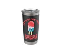 Funny Let's Blow This Popsicle Stand, Hello Summer Stainless Steel Insulated Tumbler