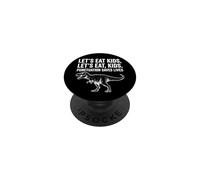 Funny Let's Eat Kids Punctuation Saves Lives Grammar PopSockets Adhesive PopGrip