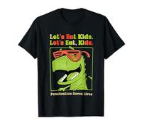 Funny Let's Eat Kids Punctuation Saves Lives Grammar Teacher T-Shirt