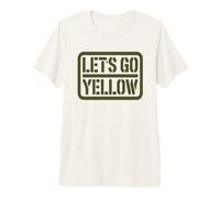Funny Let's GO Yellow Spirit Week War Game Summer Camp Premium T-Shirt