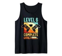 Funny Level 6 Complete - Celebrate 6th Wedding Anniversary Tank Top