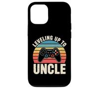 funny leveling up to uncle video gamers gaming controller Case for iPhone 12/12 Pro