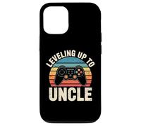 funny leveling up to uncle video gamers gaming cute graphic Case for iPhone 12/12 Pro
