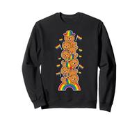 Funny LGBT Chow Chow Rainbow Lesbian Gay Pride Women Men Sweatshirt