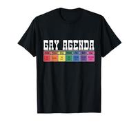 Funny LGBT Gay Agenda T-Shirt