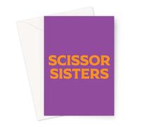 Funny LGBTQ Congratulations On Your Wedding Card | LGBTQIA Engagement, Just Married (Scissor Sisters Card)