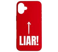Funny Liar, Lying, Lies And Cheater Case for iPhone 16 Plus