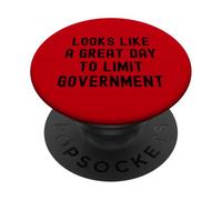 Funny Libertarian Liberty Freedom Capitalism Lover Political PopSockets Adhesive PopGrip