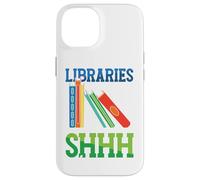 Funny Libraries Where Shhh Happens | Literature Library Case for iPhone 14