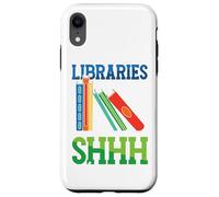 Funny Libraries Where Shhh Happens | Literature Library Case for iPhone XR