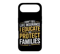 Funny Life Insurance Agent Saying Educate Case for iPhone Air