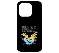 Funny Life Is A Batter Baking Lover Pun Case for iPhone 15 Pro