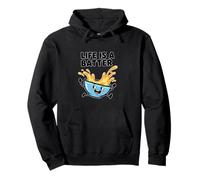 Funny Life Is A Batter Baking Lover Pun Pullover Hoodie