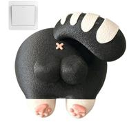 Funny Light On-Off Cover Funny Cat Butt Waterproof 3D Printed Decorative