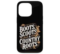 Funny Line Dancing - Boots Scoots Country Roots Line Dancer Case for iPhone 13 Pro