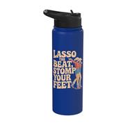 Funny Line Dancing Stomp Your Feet Line Dance Stainless Steel Insulated Water Bottle