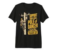 Funny Lineman Premium T-Shirt