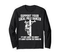 Funny Lineman Pun Long Sleeve T-Shirt