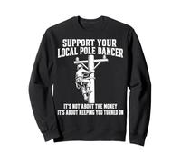 Funny Lineman Pun Sweatshirt