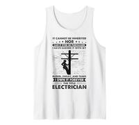 Funny Lineman Wireman Electrical Worker Electrician Union Tank Top