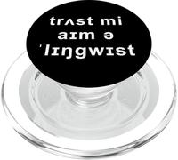 Funny Linguist IPA Linguistics Teacher Language Translator PopSockets PopGrip for MagSafe
