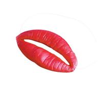 Funny Lips Accessories - Red Lips Prank for and Adults | Big Lips Photo Accessories, Latex Sausage Mouth Decor, Hilarious Toy April Fools Play, Gag Gift