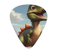 Funny little dinosaur Guitar picks in thin, medium, and thick sizes, 12-piece set, suitable for electric guitar and various instruments