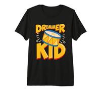 Funny Little Drummer Kid - Drummer Kid Premium T-Shirt