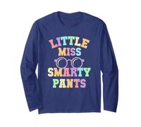 Funny Little Miss Smarty Pants Technology Education Long Sleeve T-Shirt