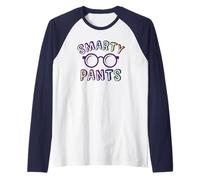 Funny Little Mr Miss Smarty Pants Graduation Alumni Teacher Raglan Baseball Tee