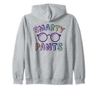 Funny Little Mr Miss SMARTY PANTS Graduation Alumni Teacher Zip Hoodie