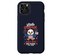 Funny Little Patriot 2026 America 250 Years Baby Eagle Case for iPhone 11 Pro