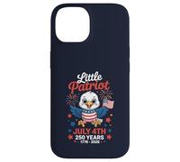 Funny Little Patriot 2026 America 250 Years Baby Eagle Case for iPhone 14