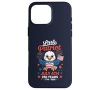 Funny Little Patriot 2026 America 250 Years Baby Eagle Case for iPhone 16 Pro Max