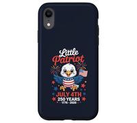 Funny Little Patriot 2026 America 250 Years Baby Eagle Case for iPhone XR