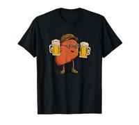 Funny Liver Working Time Costume for Beer Lovers T-Shirt