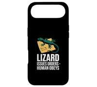 Funny Lizard Issues Orders Human Obeys Clean My Terrarium Case for iPhone Air