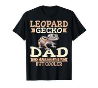 Funny Lizard Lover - Leopard Gecko Dad Like a Regular Dad T-Shirt