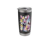 Funny Llama Peace Graffiti Pop Character Graphic Art Face Stainless Steel Insulated Tumbler